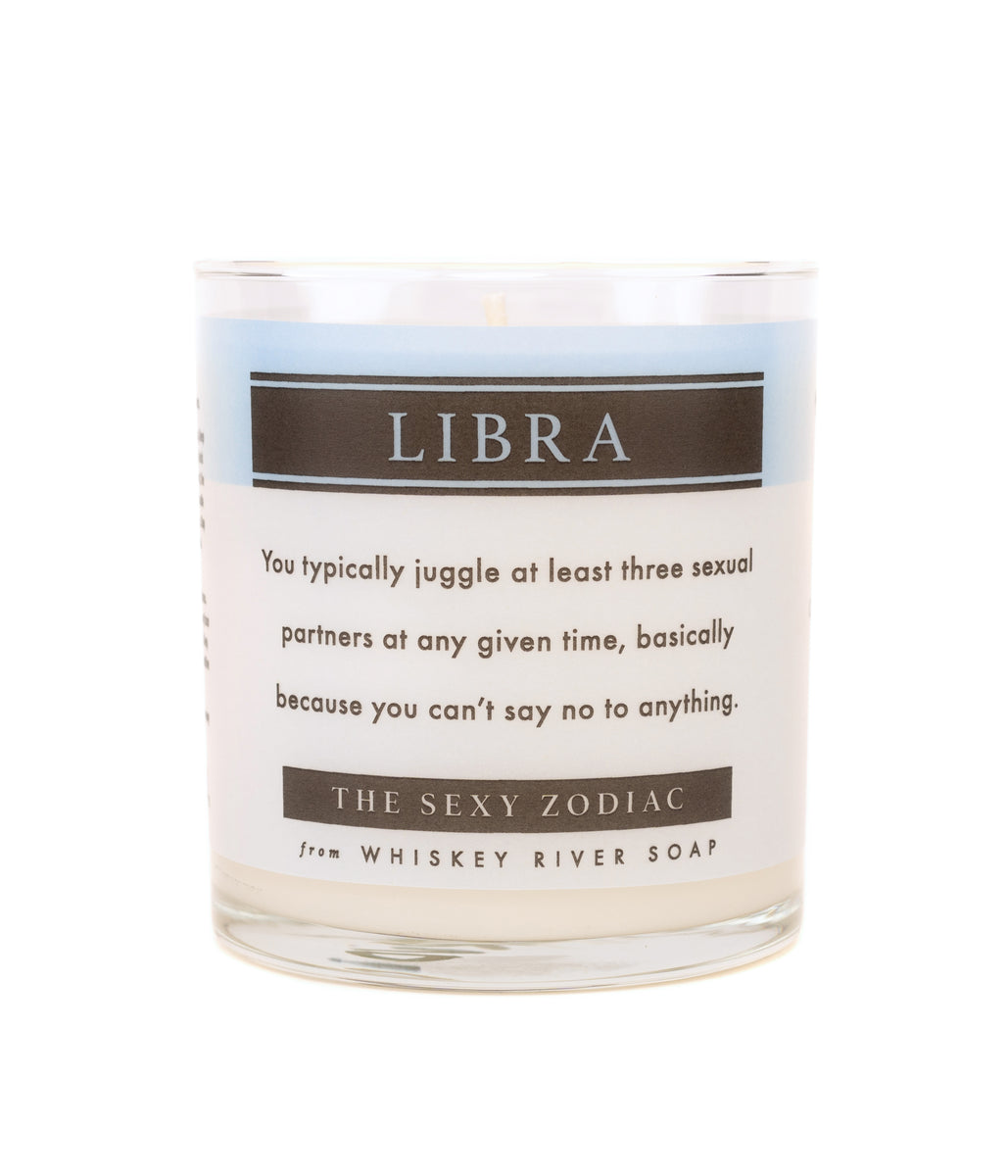 Libra Sexy Zodiac Candles Whiskey River Soap Wholesale