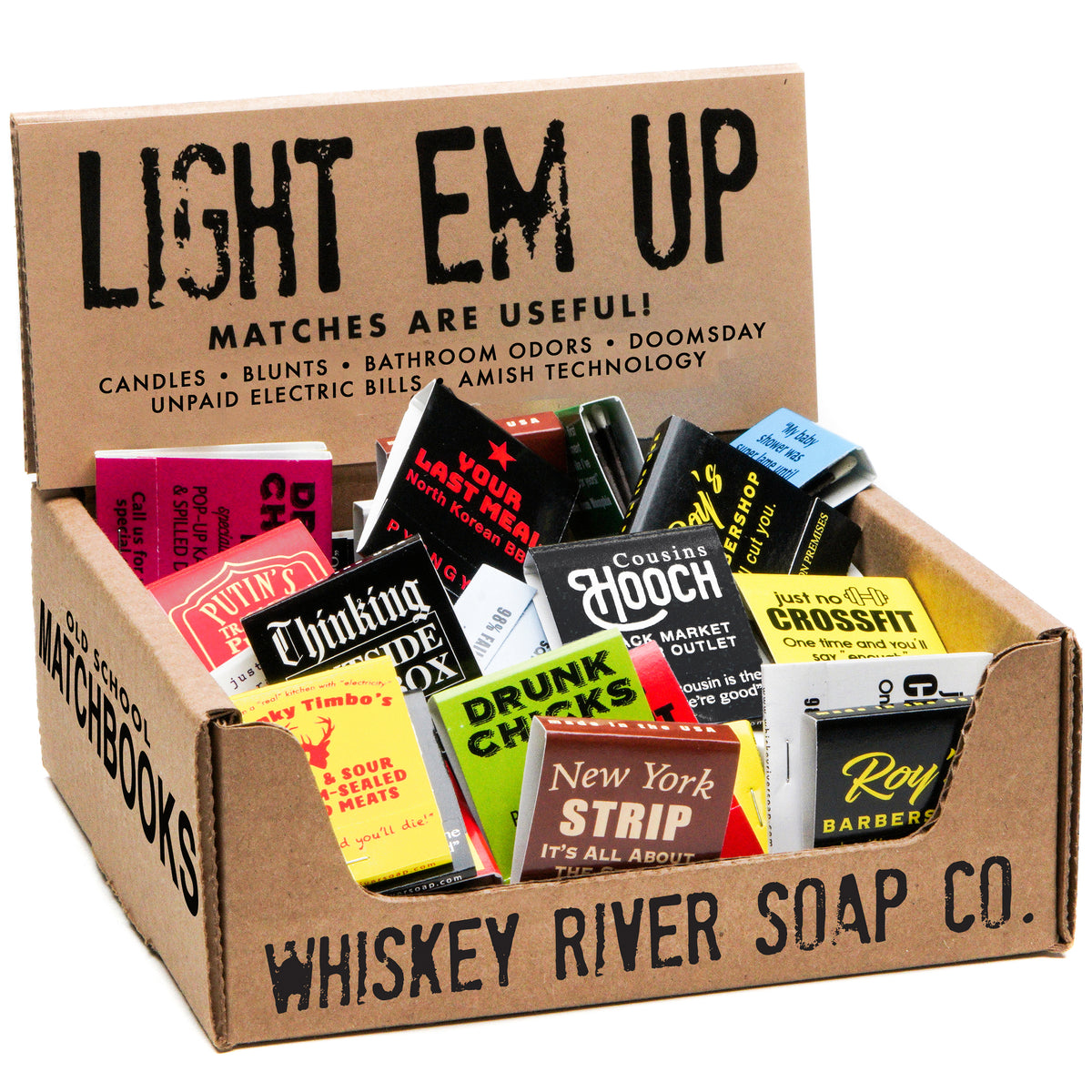 Whiskey River Soap Co. Stick It! Prank Stickers Set B