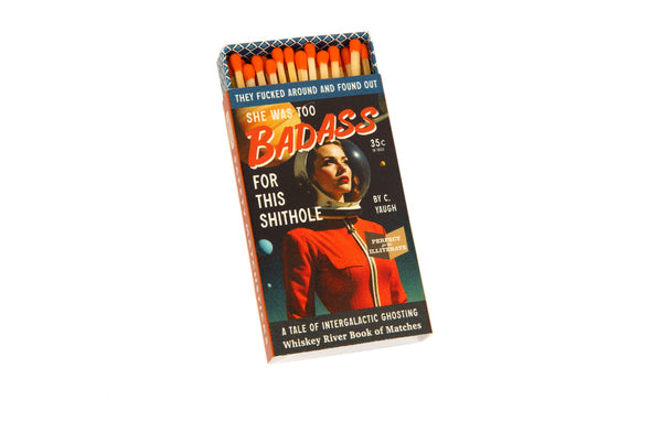 Badass Pulp Friction Match Book