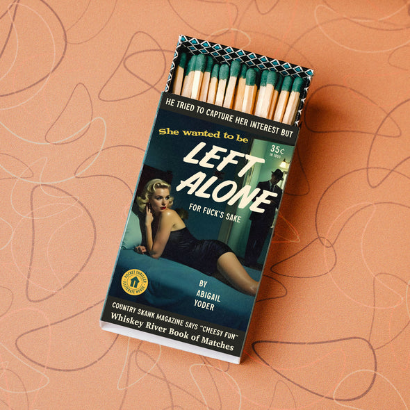 Left Alone Pulp Friction Match Book