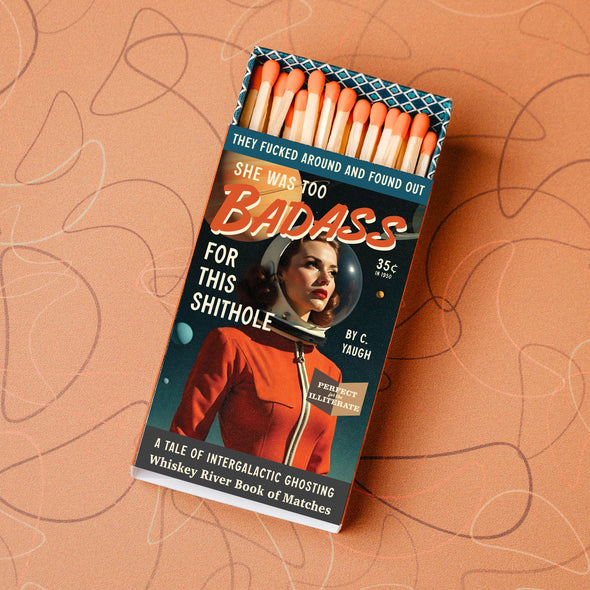 Badass Pulp Friction Match Book