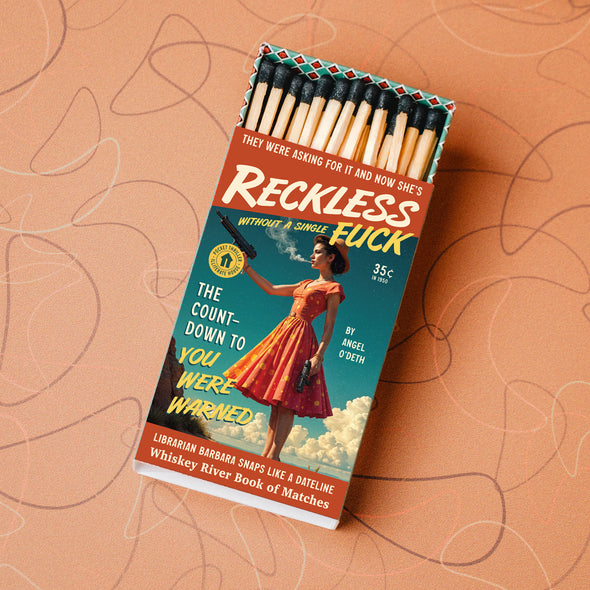 Reckless Pulp Friction Match Book