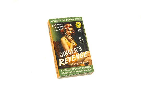 Ginger's Revenge Pulp Friction Match Book