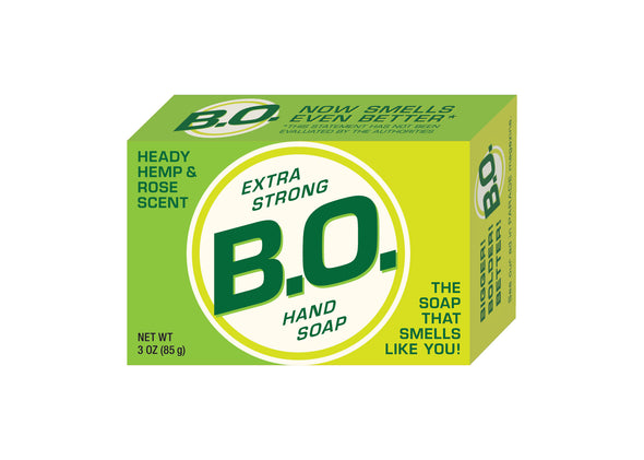 Extra Strong B.O. Boxed Bar Soap
