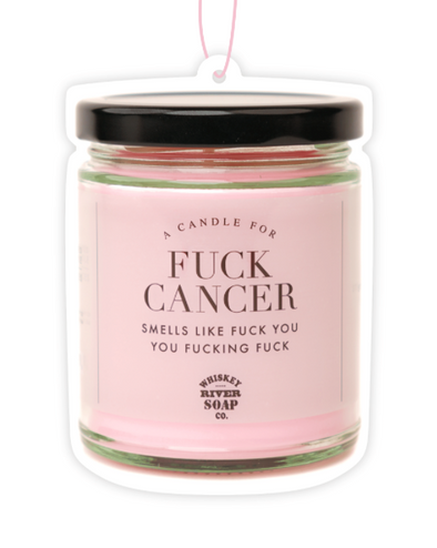 Fuck Cancer WTF Air Freshener