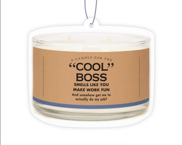 The "Cool" Boss Air Freshener