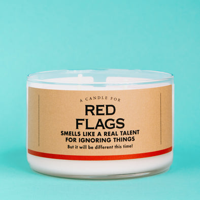 A Candle for Red Flags