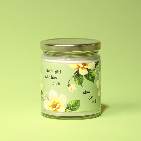 Slow Eye Roll Candle