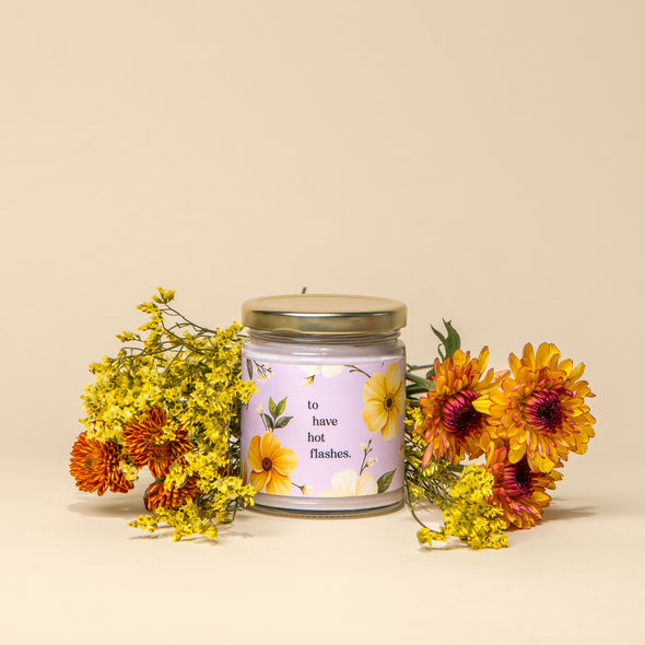 Hot Flashes Candle