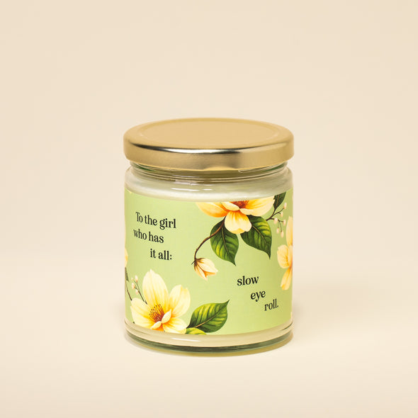 Slow Eye Roll Candle