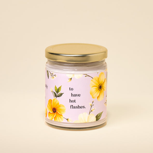 Hot Flashes Candle