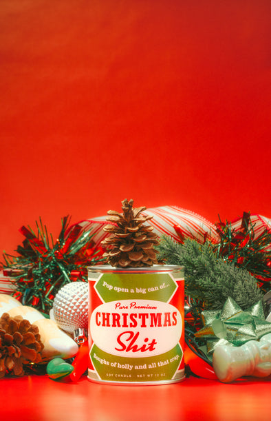 Christmas Shit Holiday Paint Can