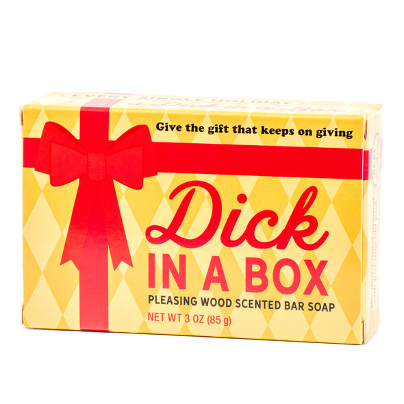 Dick in a Box Holiday Triple-Milled Boxed Soap