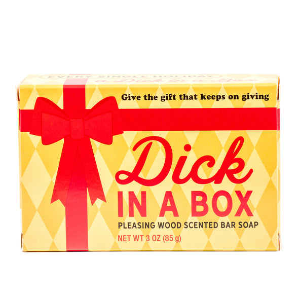 Dick in a Box Holiday Triple-Milled Boxed Soap
