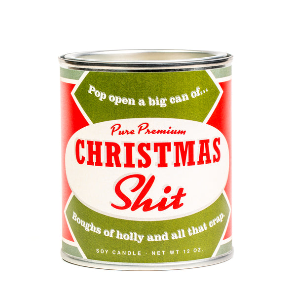 Christmas Shit Holiday Paint Can