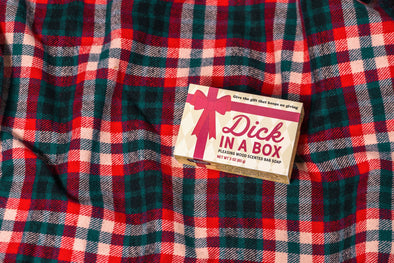 Dick in a Box Holiday Triple-Milled Boxed Soap