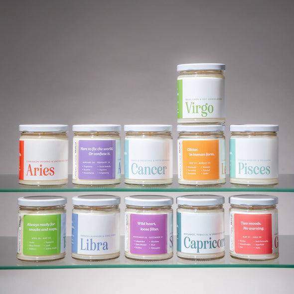 Astrology Candle Sagittarius – Whiskey River Soap Wholesale