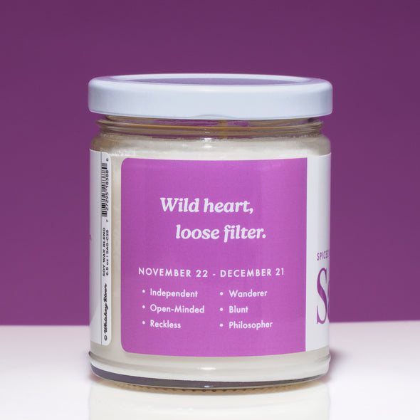 Astrology Candle Sagittarius – Whiskey River Soap Wholesale