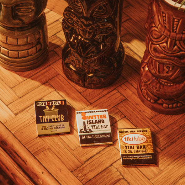 Tiki Bar Matchbooks – Whiskey River Soap Wholesale