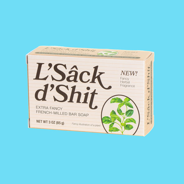 Sack of Shit - Fancy French Boxed Bar Soap