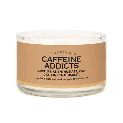 A Candle for Caffeine Addicts