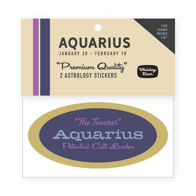 Aquarius Astrology Sticker Pack