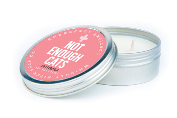 Not Enough Cats Emergency Ambiance Travel Tin