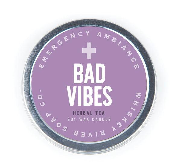 Bad Vibes Emergency Ambiance Travel Tin