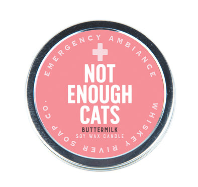 Not Enough Cats Emergency Ambiance Travel Tin