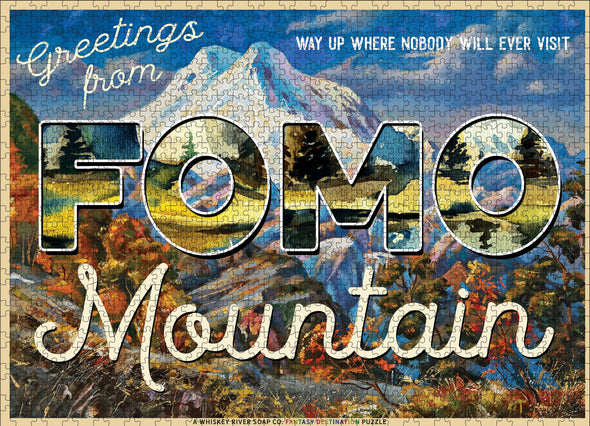 Greetings from FOMO Mountain