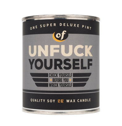 Unfuck Yourself Vintage Paint Can·dle
