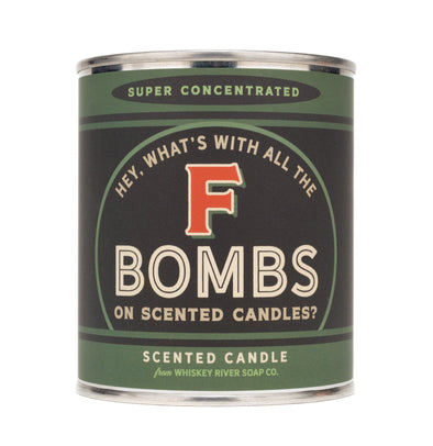 F Bombs Vintage Paint Can·dle