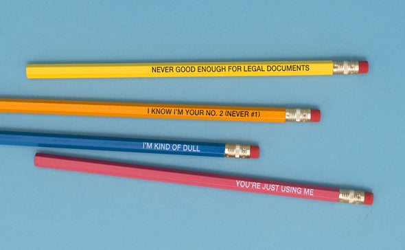 Pencils with Low Self-Esteem